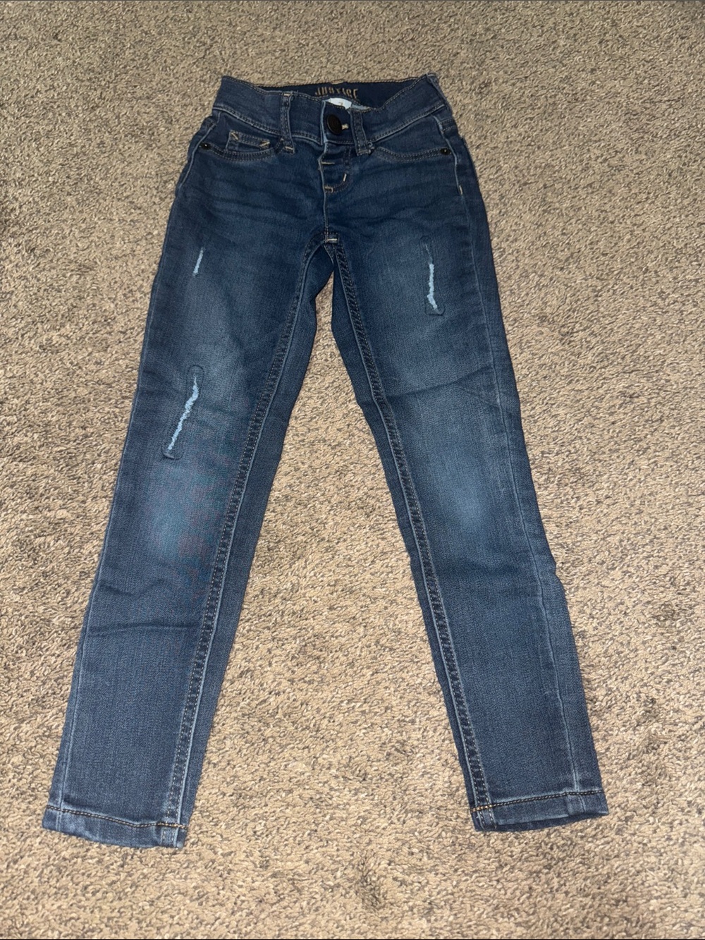 Justice Dark Blue girls Skinny Jeans - Classic Stretch Denim